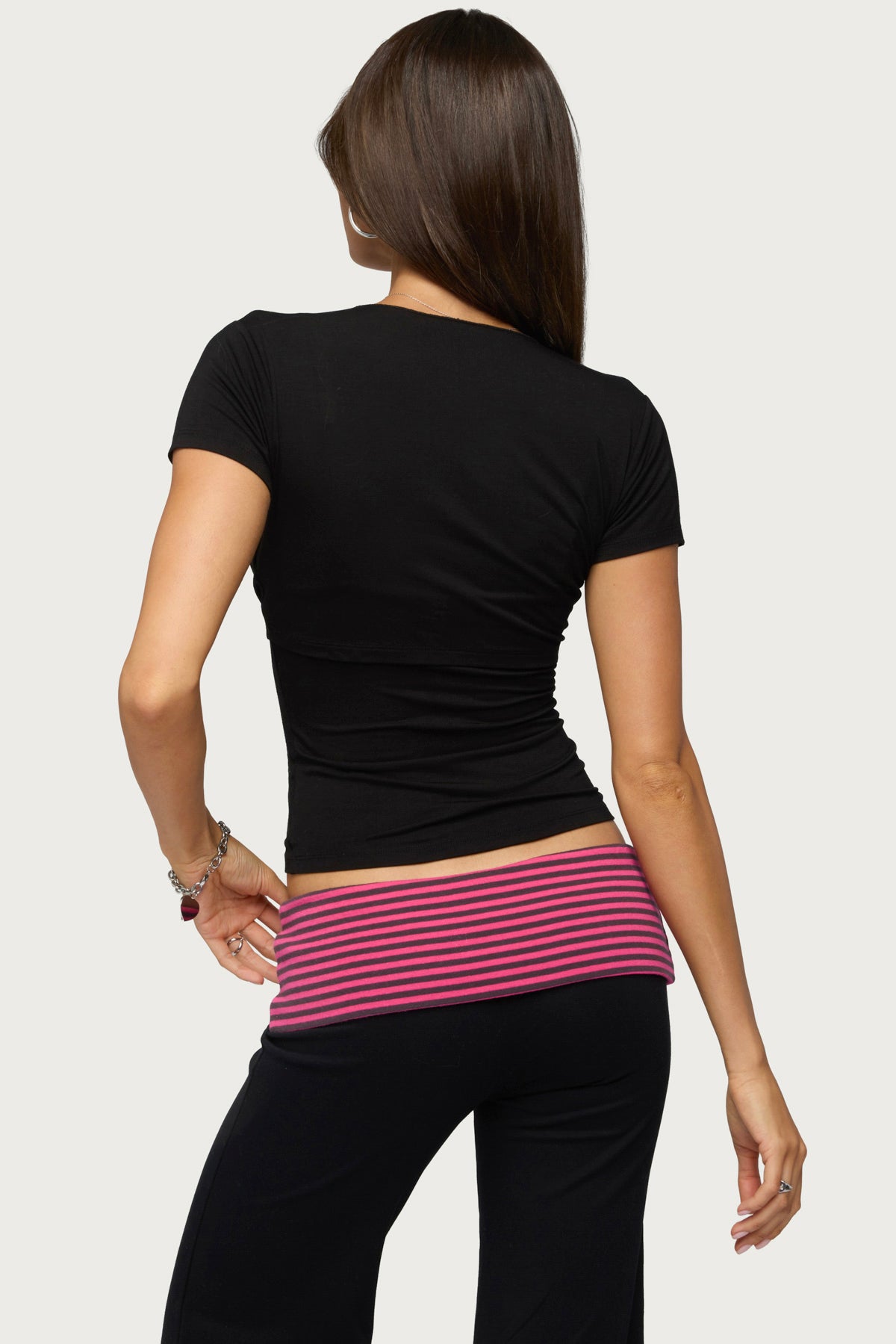 Malka Two Piece Tie Front Top - Image 4