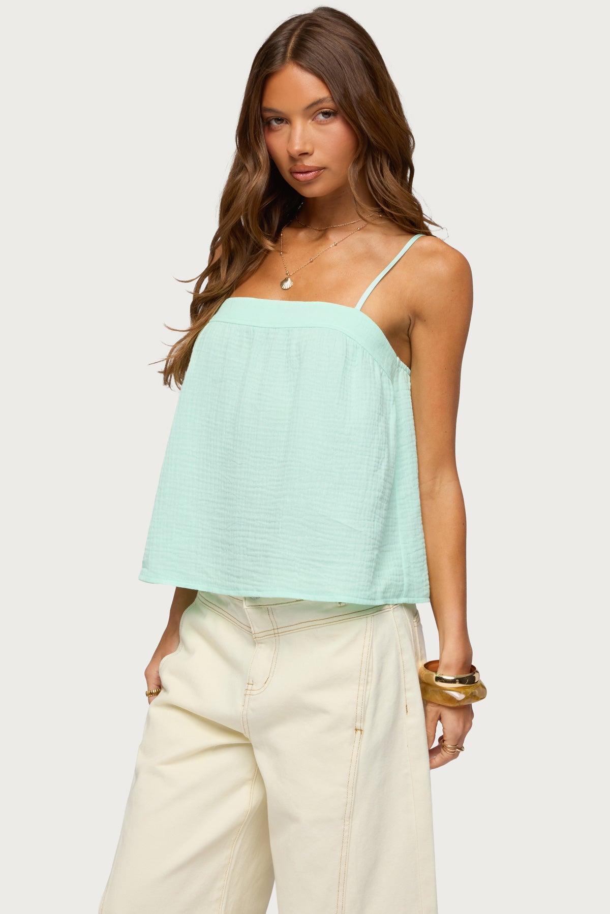 Sapphire Textured Tank Top - Image 3