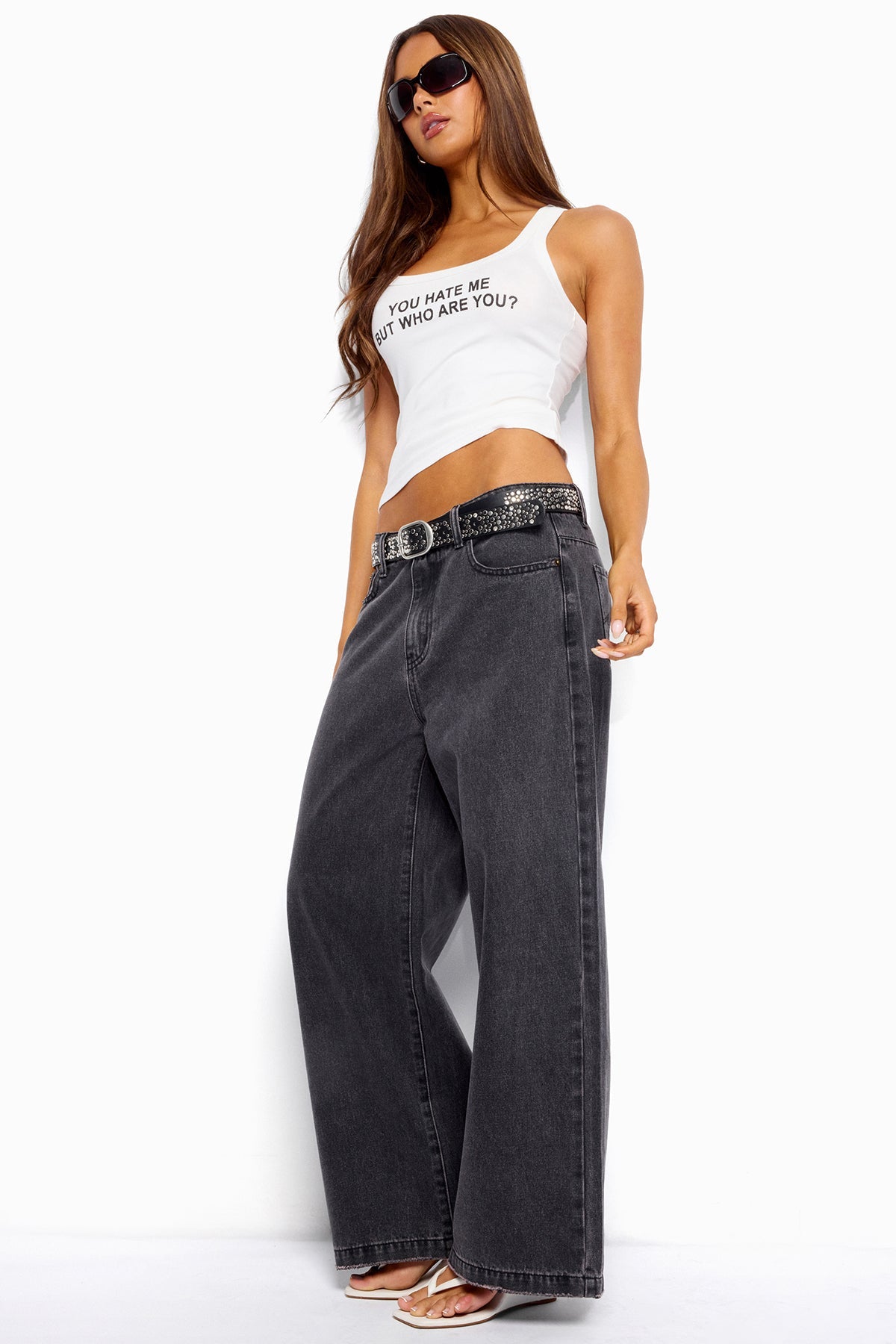 Nichol Low Rise Baggy Jeans - Image 2
