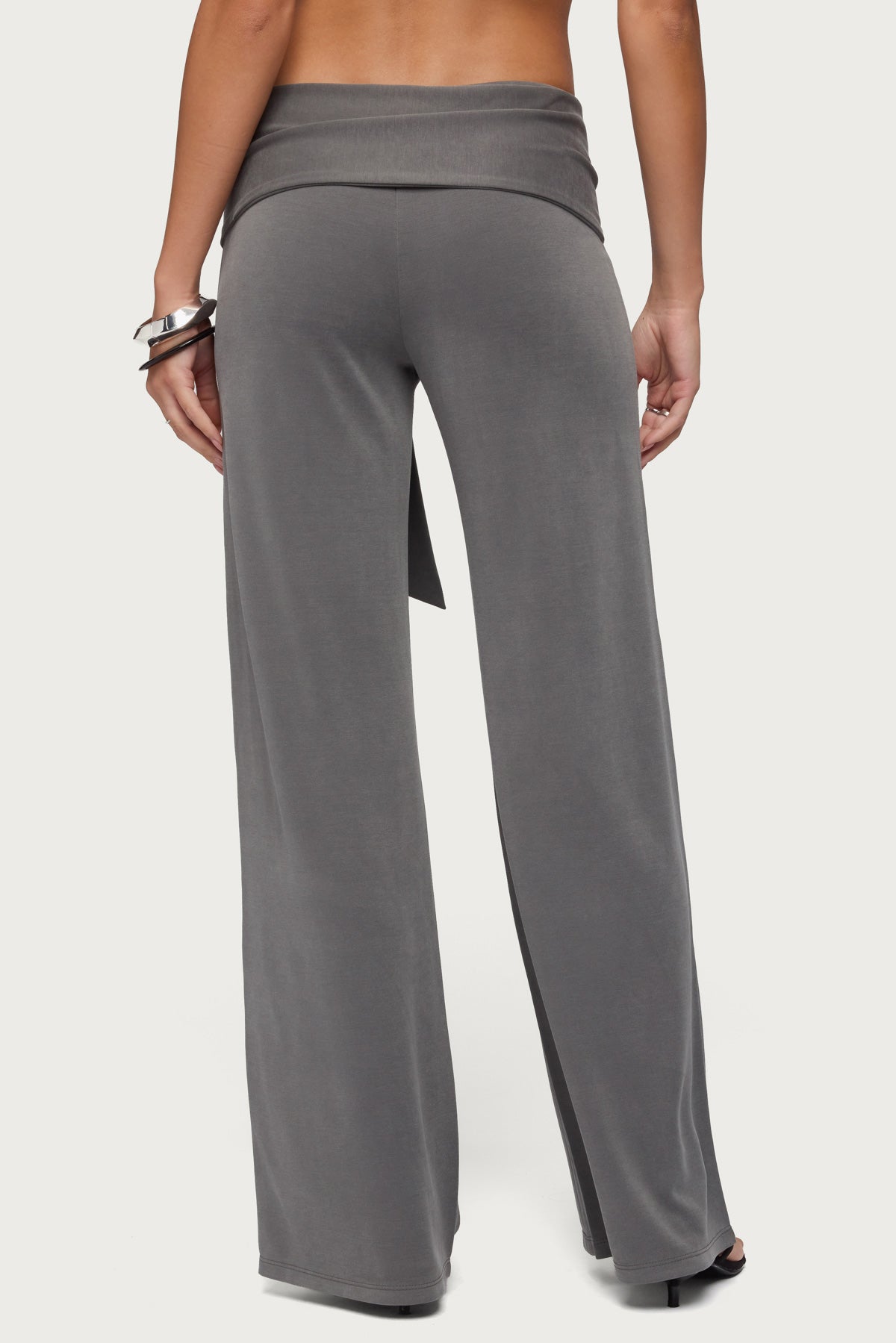 Xyla Straight Leg Tie Pants - Image 5