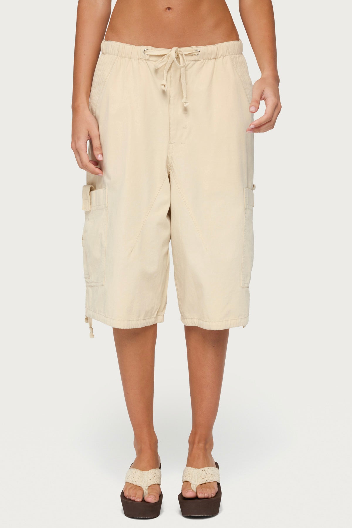 Azul Oversized Cargo Bermuda Shorts - Image 2
