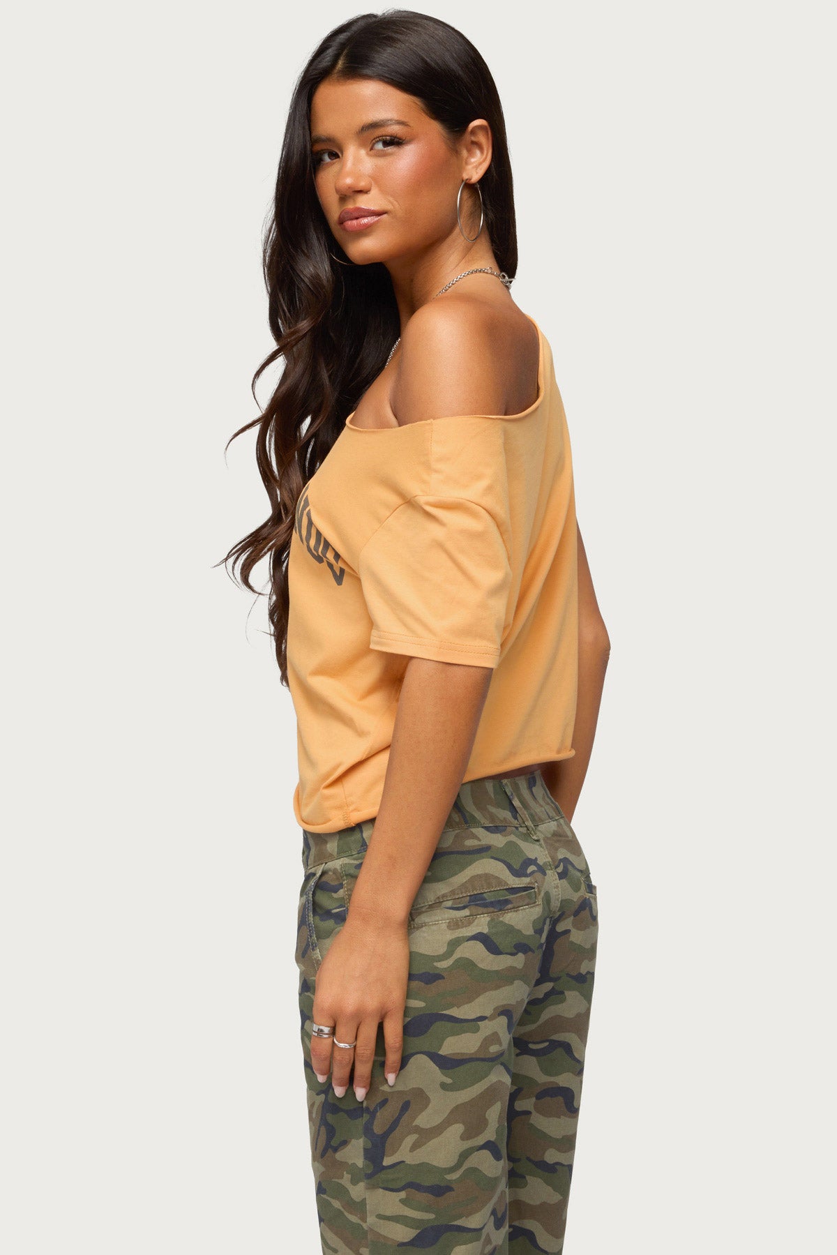 Netherlands Off Shoulder T Shirt - Image 6