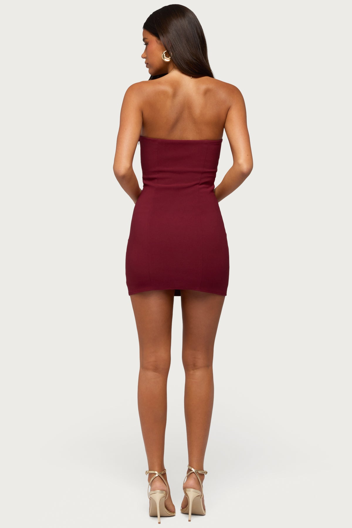 Sirena Strapless Cupped Mini Dress - Image 4
