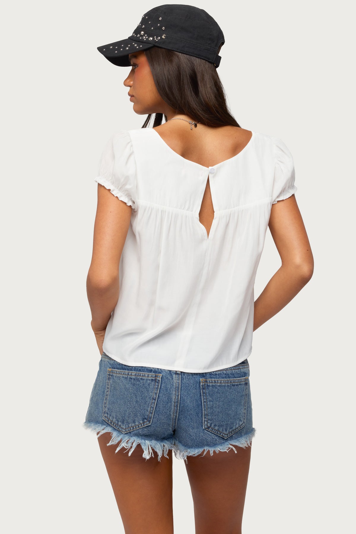 Nesta Puff Sleeve Top - Image 5