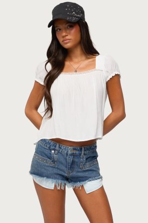 Nesta Puff Sleeve Top