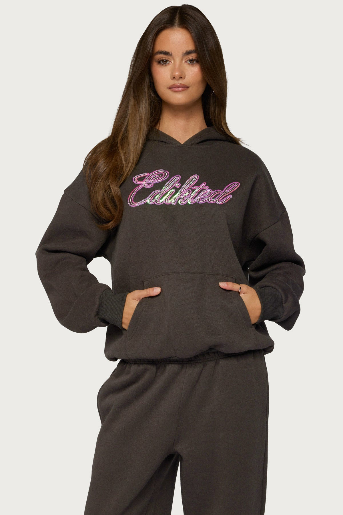 Always Edikted Sequin Hoodie