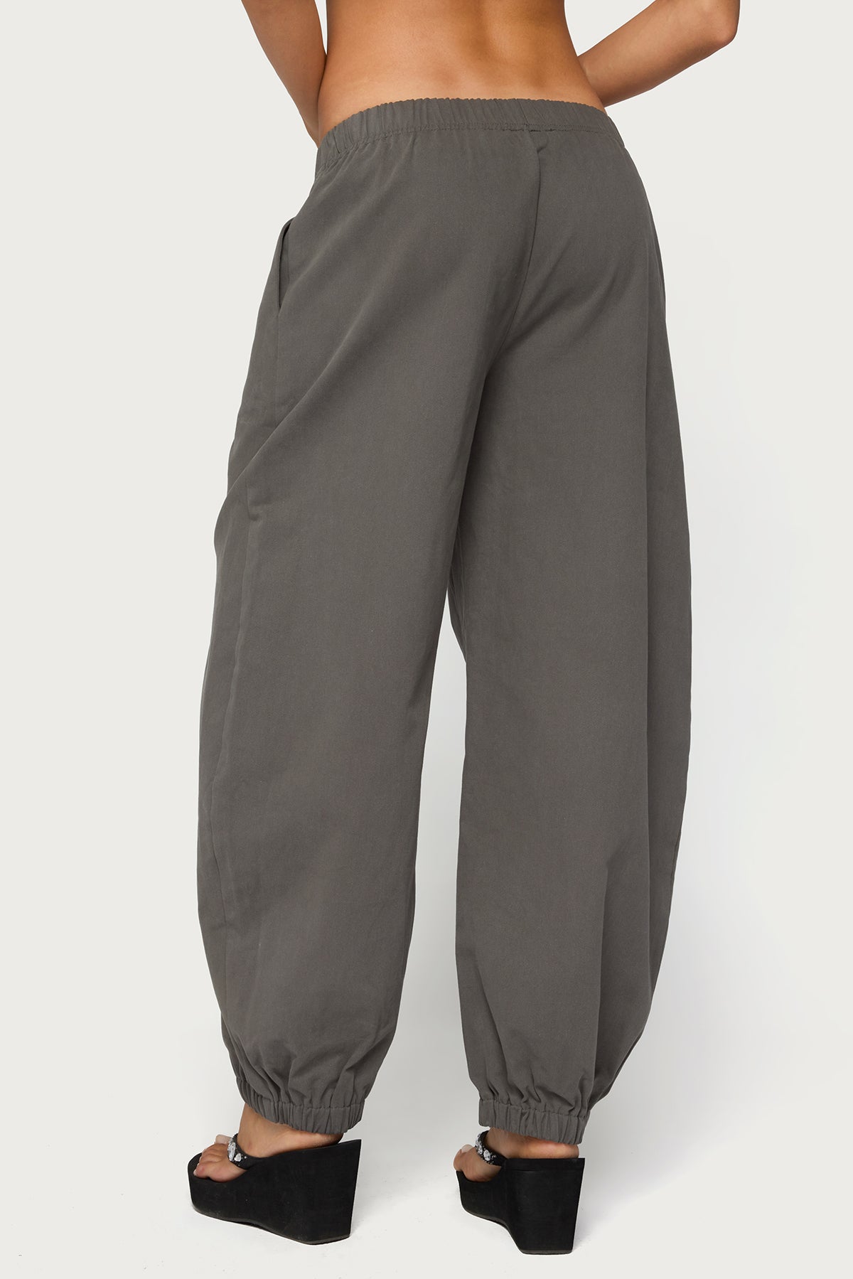 Hayli Cotton Parachute Pants - Image 4
