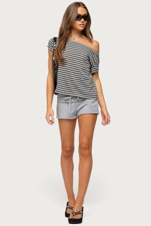 Briana Low Rise Foldover Shorts